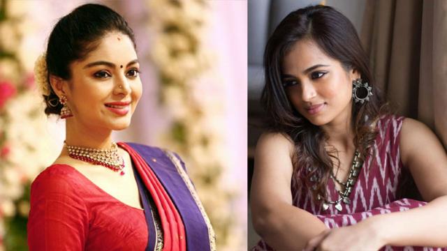 Sanam Shetty and Ramya Pandian. Sanam Shetty and Ramya Pandian.