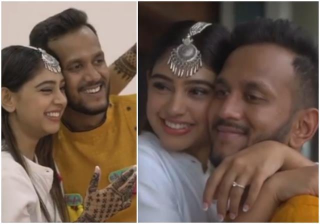 Niti Taylor and Parikshit Bawa got engaged on the same date last year. Niti Taylor and Parikshit Bawa got engaged on the same date last year.