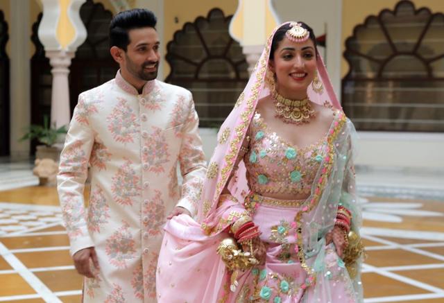 Vikrant Massey and Yami Gautam in a still from Ginny Weds Sunny. Vikrant Massey and Yami Gautam in a still from Ginny Weds Sunny.