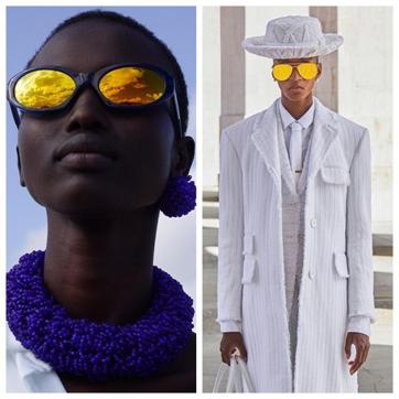 Yellow reflectors by Dries Van Noten and Thom Browne (Instagram) Yellow reflectors by Dries Van Noten and Thom Browne (Instagram)
