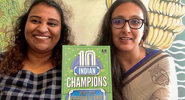 Bijal Vachharajani(R) and Radha Rangarajan, authors of (Courtesy the authors) Bijal Vachharajani(R) and Radha Rangarajan, authors of (Courtesy the authors)
