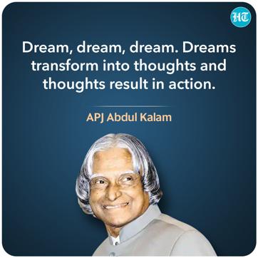 Featured image of post Thought Of The Day For Kids Apj Abdul Kalam / Dr apj abdul kalam, popularly known as the &#039;missile man&#039; of india, was a source of inspiration for tens and thousands of indians.