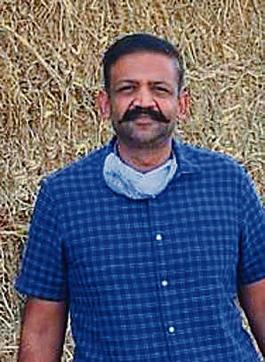 Han Raj Garg, 38, an MBA, thought of using paddy straw as fuel in his factory in 2014. (HT Photo )
