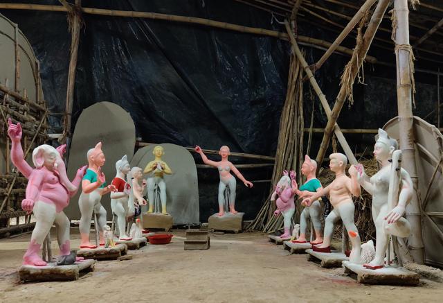 Theatre of the absurd. (Photo: Etti Bali/HT) Theatre of the absurd. (Photo: Etti Bali/HT)