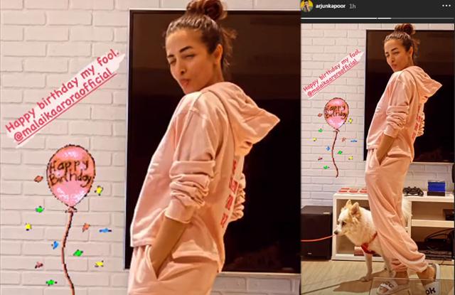 Arjun Kapoor wished Malaika Arora on Instagram. Arjun Kapoor wished Malaika Arora on Instagram.