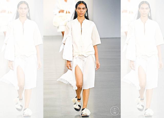 Mansi walking for Tome at the New York Fashion Week 2019 Mansi walking for Tome at the New York Fashion Week 2019