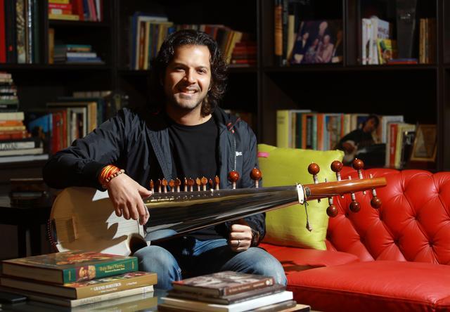 Sarod maestro Ayaan Ali Bangash has a message for the well-being of everyone. (Photo: Amal KS/HT) Sarod maestro Ayaan Ali Bangash has a message for the well-being of everyone. (Photo: Amal KS/HT)