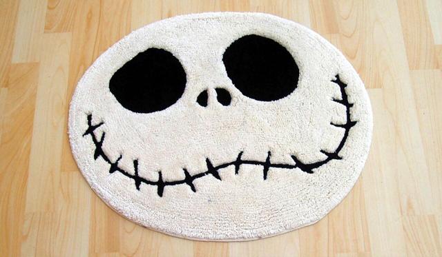 If DIY is time consuming, order pumpkin baskets, masks, props online or sustainable, reusable items such as rugs, door mats (Photo: The Rug Republic)