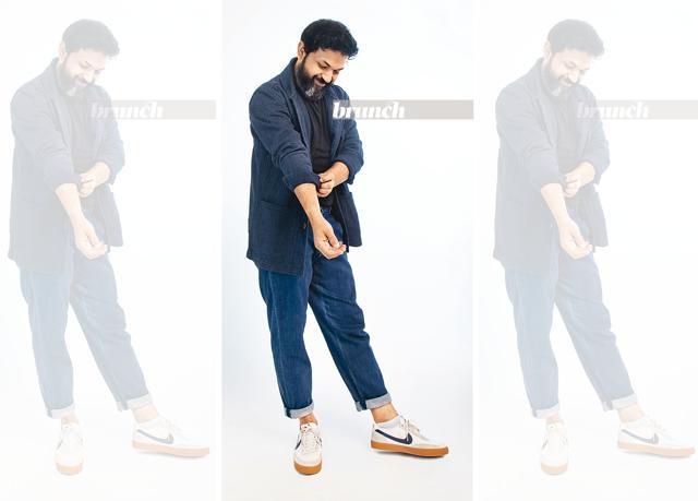 Gautam bought the jacket from a thrift store in Paris 10 years ago. Jacket, his own;T-shirt, Zara; jeans, Diesel; shoes, Nike (Shivamm Paathak) Gautam bought the jacket from a thrift store in Paris 10 years ago. Jacket, his own;T-shirt, Zara; jeans, Diesel; shoes, Nike (Shivamm Paathak)