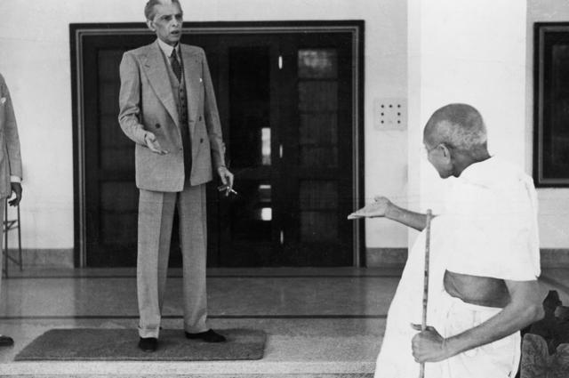 Muhammad Ali Jinnah with Mahatma Gandhi. (Getty Images) Muhammad Ali Jinnah with Mahatma Gandhi. (Getty Images)