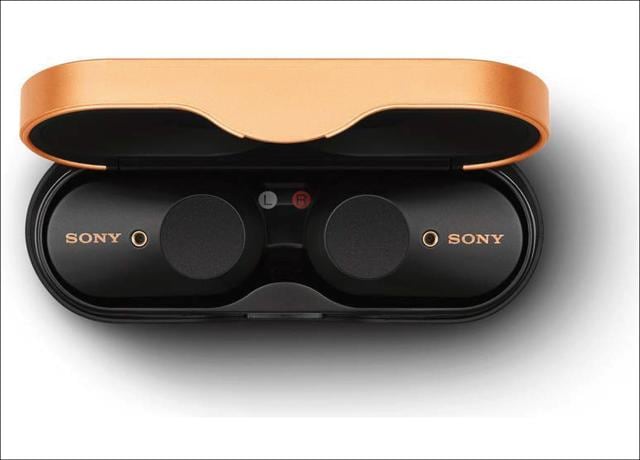 The Sony earbuds have a good battery life The Sony earbuds have a good battery life