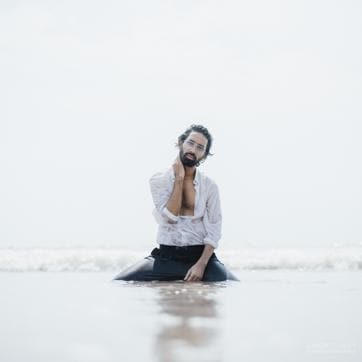 Abhilash Thapliyal wondered what women go through in such shoots as he “played a commodity” (Photo: Tejinder Singh Khamkha ) Abhilash Thapliyal wondered what women go through in such shoots as he “played a commodity” (Photo: Tejinder Singh Khamkha )