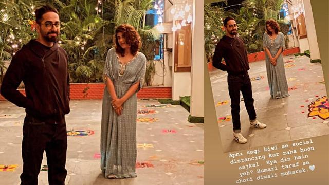 Ayushmann Khurrana and wife Tahira Kashyap at their Chandigarh home. Ayushmann Khurrana and wife Tahira Kashyap at their Chandigarh home.