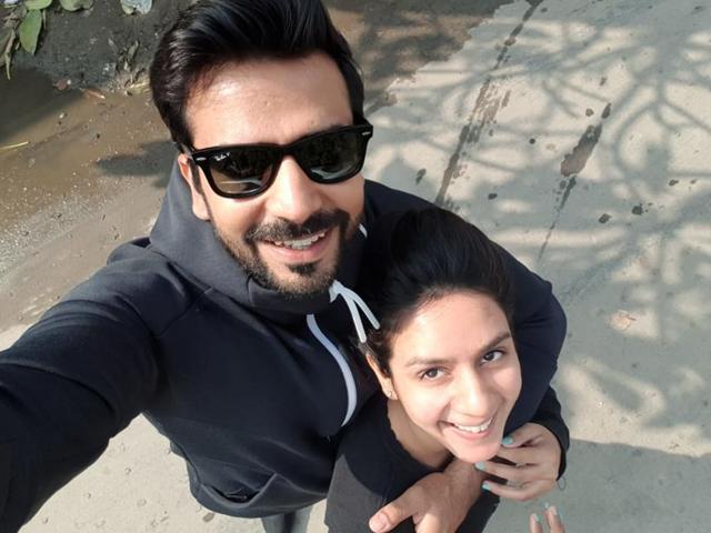 Manit with his younger sister Kanika Joura Verma. Manit with his younger sister Kanika Joura Verma.