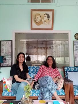 Simran Varma with her mother Naheed Varma. “I‘ve realised I’m not that different from her. We are moved by and stand up for similar things,” Simran says. Simran Varma with her mother Naheed Varma. “I‘ve realised I’m not that different from her. We are moved by and stand up for similar things,” Simran says.