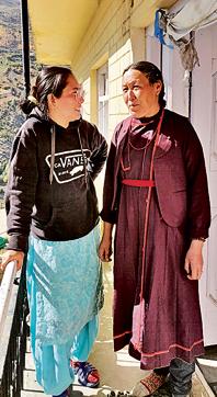 Dechen Pawnspa, seen here with her mother, is a teacher in Chandigarh and says she’s glad she can now return home more often and more easily. But the spate of robberies since the tunnel opened on October 3 worries her. “Suddenly we feel we should lock our doors,” she says. Dechen Pawnspa, seen here with her mother, is a teacher in Chandigarh and says she’s glad she can now return home more often and more easily. But the spate of robberies since the tunnel opened on October 3 worries her. “Suddenly we feel we should lock our doors,” she says.