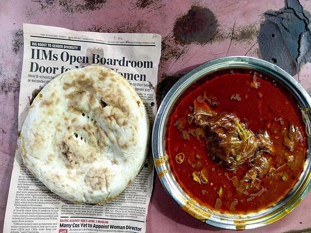 Haji Shabrati Nihari Wale in Jama Masjid serves scrumptious mutton and Nalli Nihari. (Photo: Instagram) Haji Shabrati Nihari Wale in Jama Masjid serves scrumptious mutton and Nalli Nihari. (Photo: Instagram)