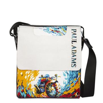 The hand-painted bag is waterproof and UV coated The hand-painted bag is waterproof and UV coated