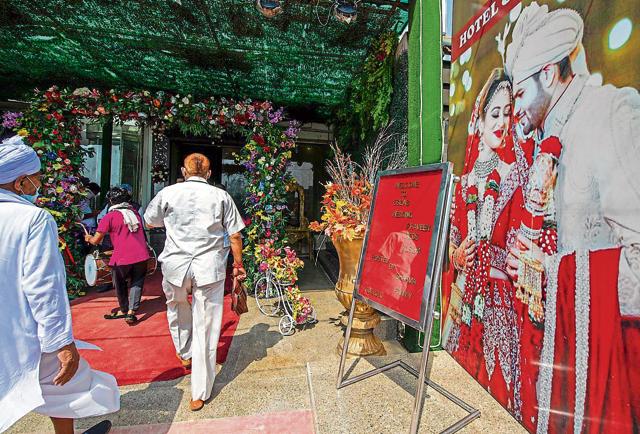 Those who had made wedding bookings at venues in Delhi, are now in the process of shifting their function to somewhere in NCR. (Photo: Shutterstock (For Representational Purposes Only)) Those who had made wedding bookings at venues in Delhi, are now in the process of shifting their function to somewhere in NCR. (Photo: Shutterstock (For Representational Purposes Only))