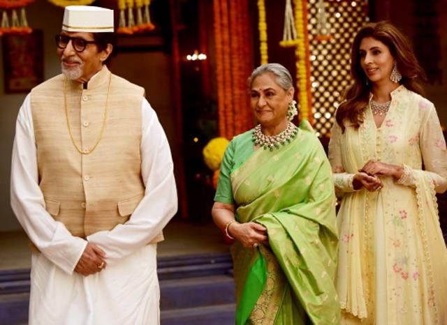 The Bachchans unite for a project. The Bachchans unite for a project.