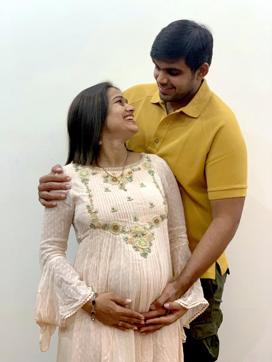 Babita says she’s ecstatic and thrilled to become a mother for the first time.