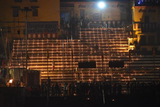 Dev Deepavali in Varanasi (Rajesh Kumar /HT)