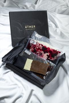 A DIY dessert kit by Ether Chocolates, which delivers across India. A DIY dessert kit by Ether Chocolates, which delivers across India.