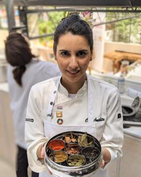 Chef Anahita Dhondy. Chef Anahita Dhondy.