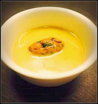 This is a soup inspired by a 150-year-old recipe from the kitchens of the Nizams of Hyderabad. This is a soup inspired by a 150-year-old recipe from the kitchens of the Nizams of Hyderabad.