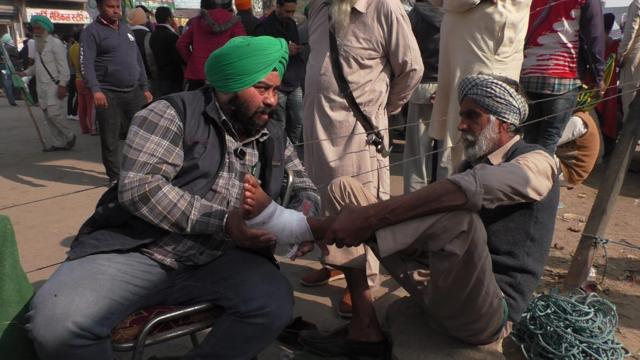 Doctors have also reached out with free medical aid to protesting farmers (Photo: Sourced) Doctors have also reached out with free medical aid to protesting farmers (Photo: Sourced)