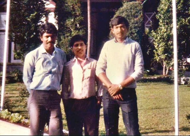 Sanjeev (far right) with his colleagues in Sikkim catering for the SAARC Heads of States meet in 1986 Sanjeev (far right) with his colleagues in Sikkim catering for the SAARC Heads of States meet in 1986