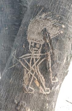 Tree art at the 4th hole. (PHOTO: BRIG. BALWINDER SINGH SANDHU (RETD)) Tree art at the 4th hole. (PHOTO: BRIG. BALWINDER SINGH SANDHU (RETD))