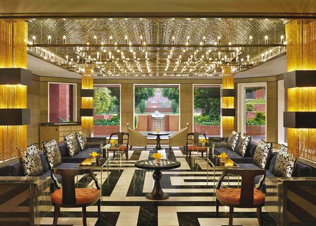 The Bagh-E-Bahar Lounge at ITC Mughal, which is now a terrific luxury resort The Bagh-E-Bahar Lounge at ITC Mughal, which is now a terrific luxury resort