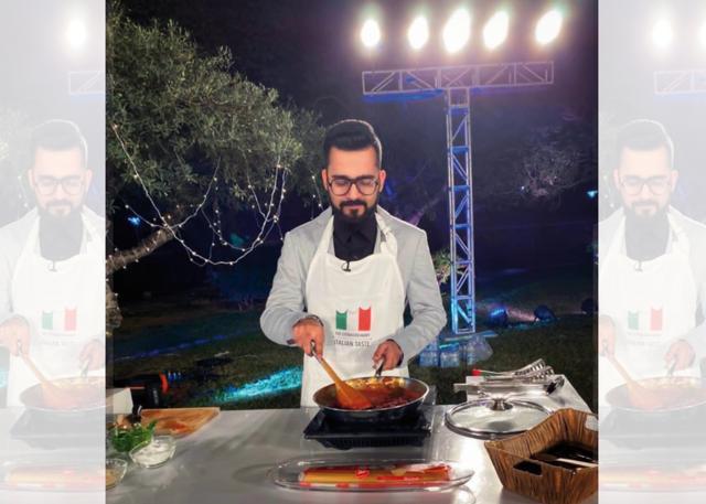 The cook-off winner Karan Tripathi learnt not to discard the basil stems but cook it along with garlic on low heat to maximise the flavour The cook-off winner Karan Tripathi learnt not to discard the basil stems but cook it along with garlic on low heat to maximise the flavour