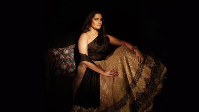 Sona Mohapatra in a still from the song. Sona Mohapatra in a still from the song.