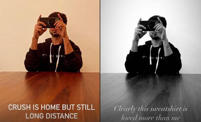 Shahid Kapoor at his home in Mumbai. Shahid Kapoor at his home in Mumbai.