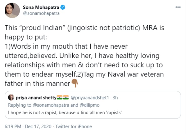 Sona Mohapatra Calls Out Woman For Making Unsavoury Comments About Her Father Hindustan Times