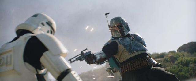 Temuera Morrison returns as Boba Fett in The Mandalorian.