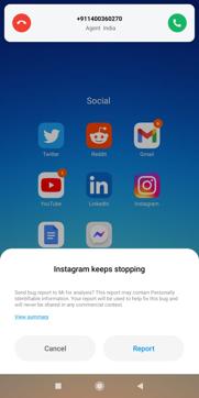 A screenshot taken from an Android user.