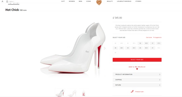 Sara’s heels are worth Rs 53k. (eu.christianlouboutin.com/uk_en)