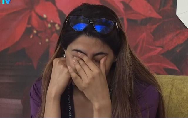 After fighting with them, Nikki cried as she said she was hurt with the way Rakhi and Arshi talked to her.
