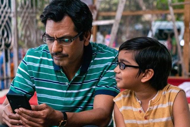 Aakshath Das and Nawazuddin Siddiqui play son and father in Serious Men. Aakshath Das and Nawazuddin Siddiqui play son and father in Serious Men.
