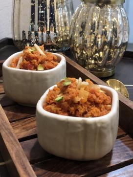 Gajar ka Halwa is a favourite in winters, filled with the goodness of juicy red carrots, ghee and milk. Gajar ka Halwa is a favourite in winters, filled with the goodness of juicy red carrots, ghee and milk.
