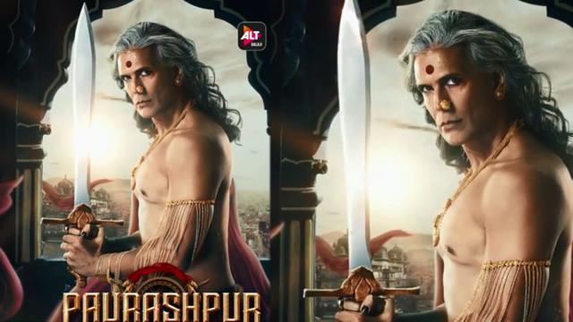Milind Soman in Paurashpur. Milind Soman in Paurashpur.