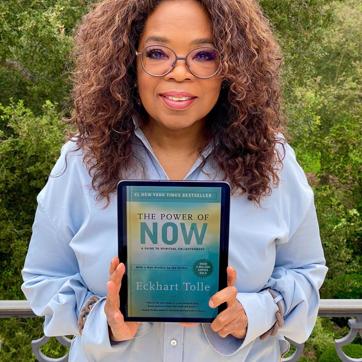 The Power of Now by Eckhart Tolle (Instagram/oprahsbookclub) The Power of Now by Eckhart Tolle (Instagram/oprahsbookclub)