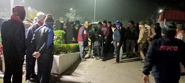 Rescue efforts underway at Iffco-Phulpur plant. (Sourced)