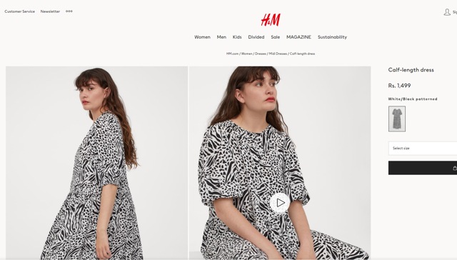 Karisma’s dress is worth Rs 1,499. (H&amp;M.in)