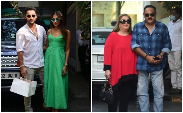 Armaan Jain with wife Anissa Malhotra (L) and Manoj Jain and Rima Jain. (Varinder Chawla) Armaan Jain with wife Anissa Malhotra (L) and Manoj Jain and Rima Jain. (Varinder Chawla)