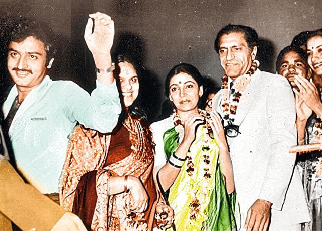 At the premier of Boney Kapoor’s movie Hum Paanch At the premier of Boney Kapoor’s movie Hum Paanch