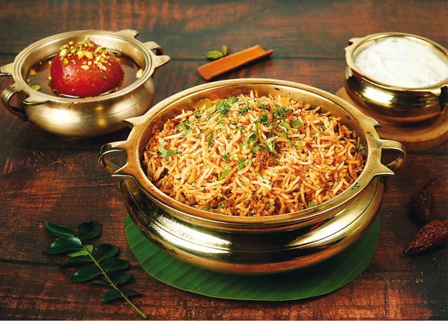 ITC’s Hyderabadi Subz Tahri is a good option for vegetarians